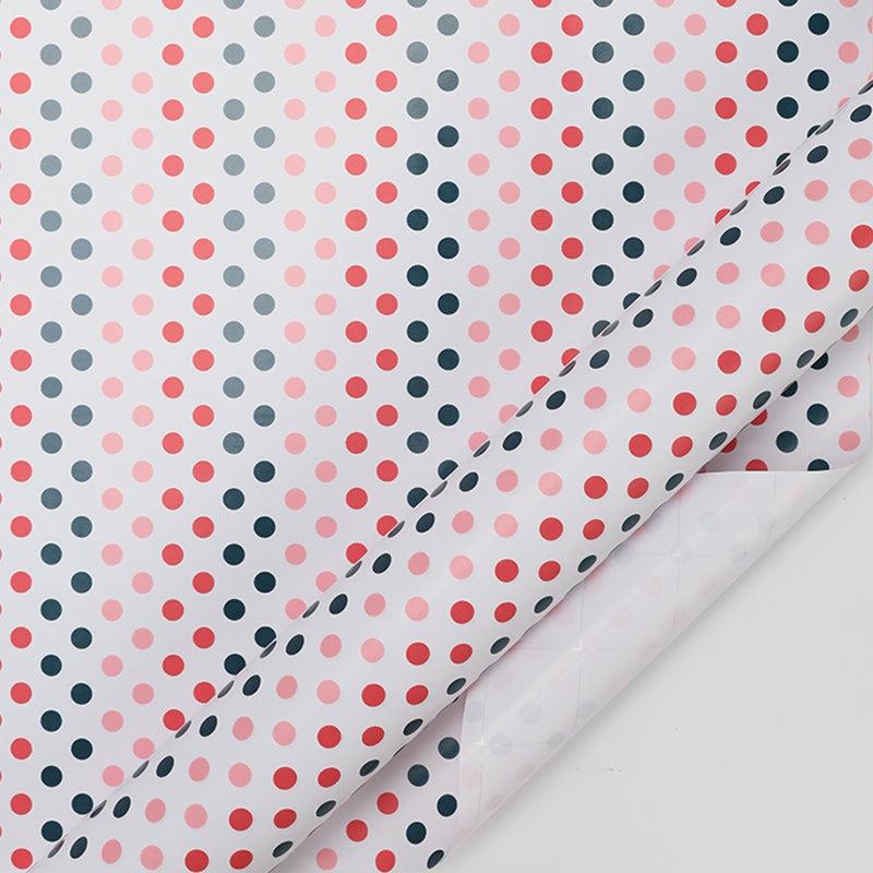 Everyday |  30" X 10′ Wrapping Paper | Polka Dot Multi 10' Rolls 10' Rolls