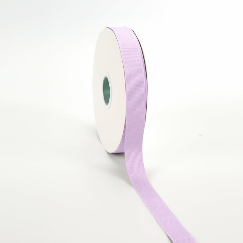 Grosgrain |  7/8" Textured Grosgrain Ribbon | Lt Orchid | 100 Yard Roll Grosgrain Grosgrain