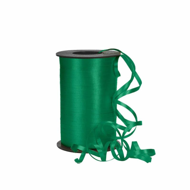 Polypropylene |  3/16" Curling Ribbon | Emerald | 500 Yard Roll Polypropylene Polypropylene